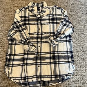 COPY - Plaid oversized shirt from gap, never worn